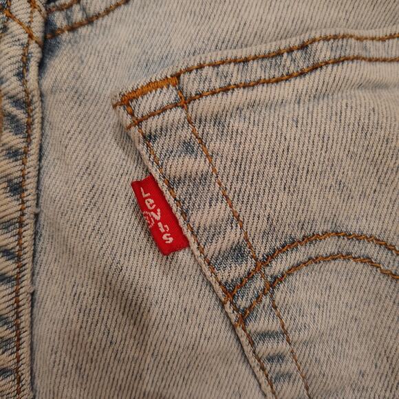 Levi’s Ribcage Straight Jeans-Sz 27x27- Light Blue Wash – High Rise – Button Fly - Picture 6 of 10